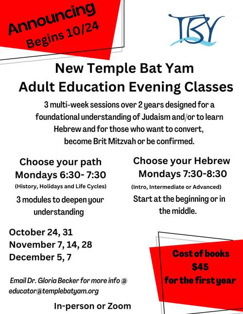 Banner Image for TBY Adult Education Evening Class